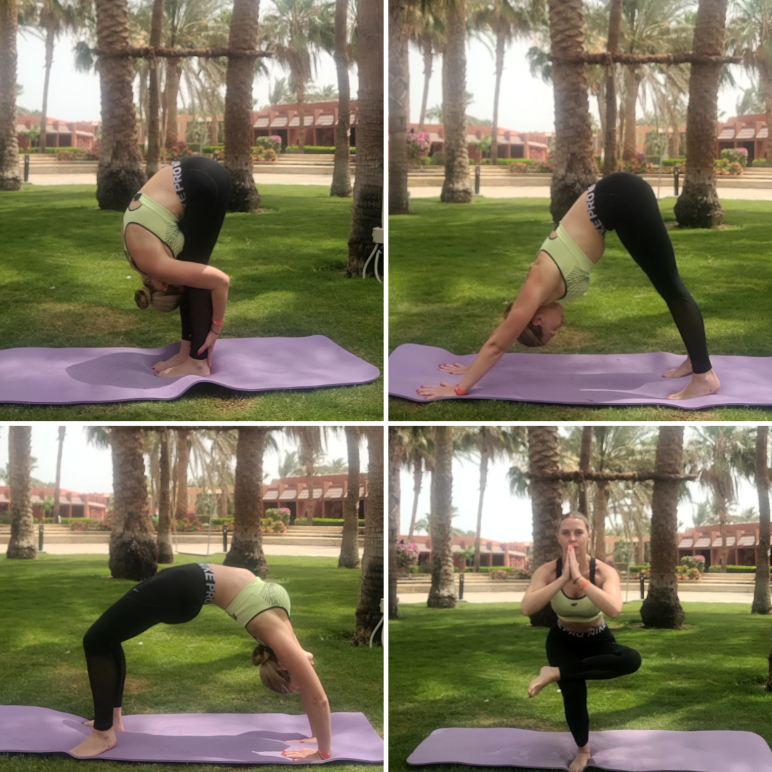 Vinyasa Yoga London, UlaTrains Yoga London student in warrior pose during UlaTrains group class